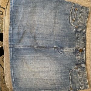 Jcrew Jean skirt